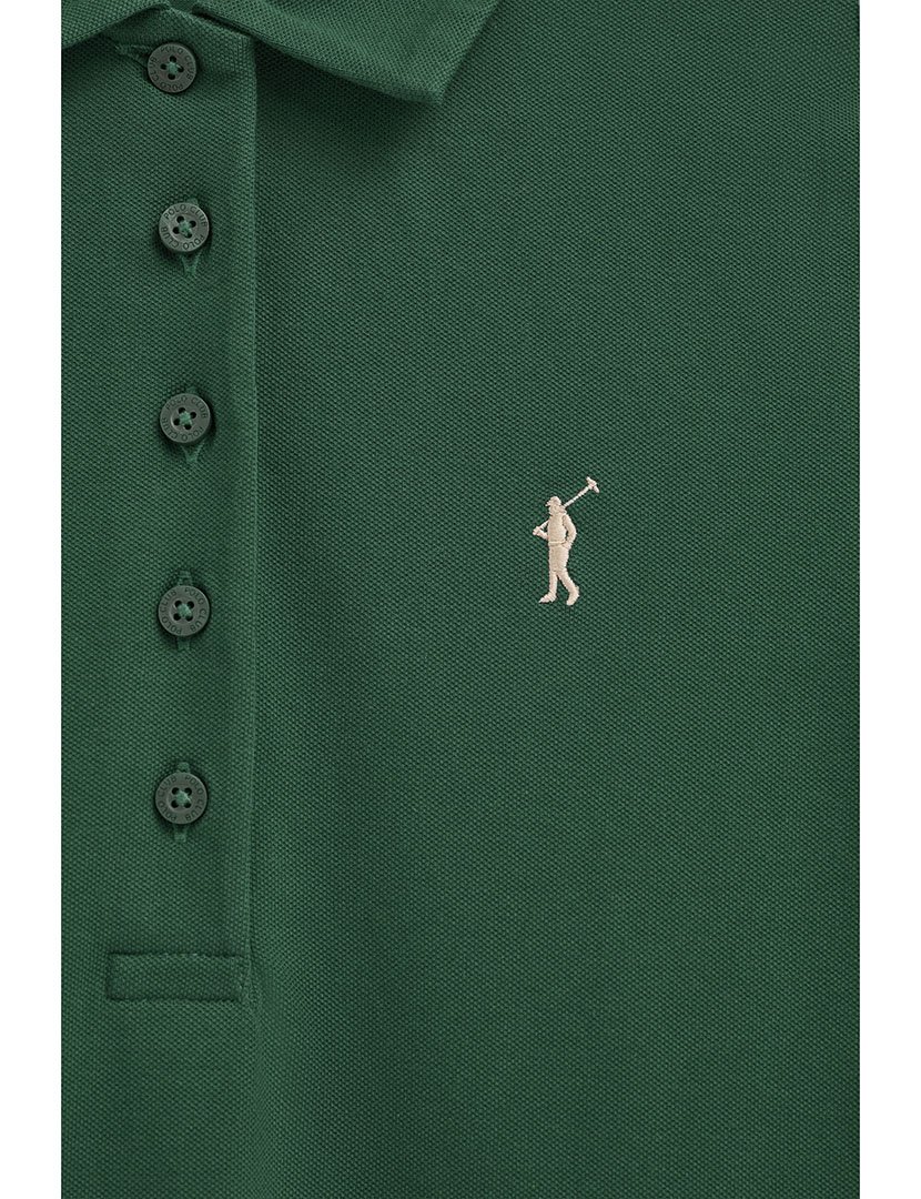 Vestido Midi Slim Fit Verde