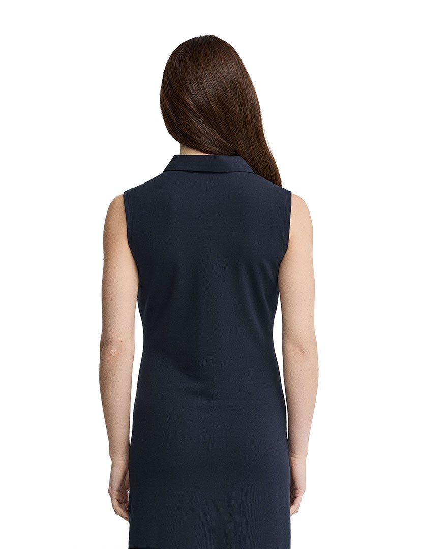 Vestido Curto Slim Fit Azul