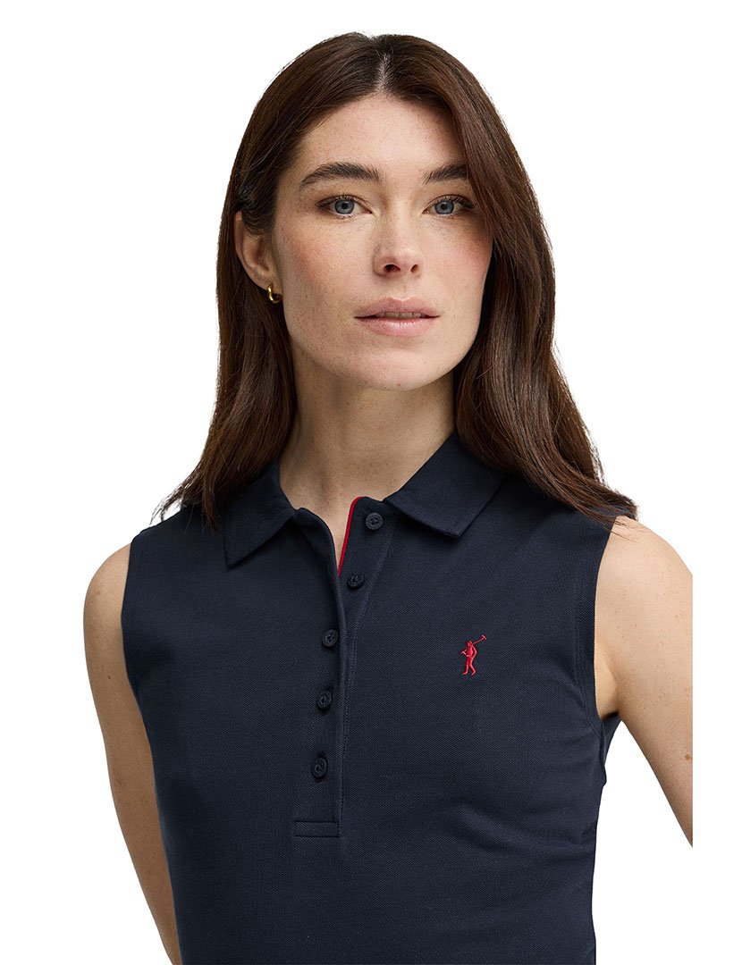Vestido Curto Slim Fit Azul