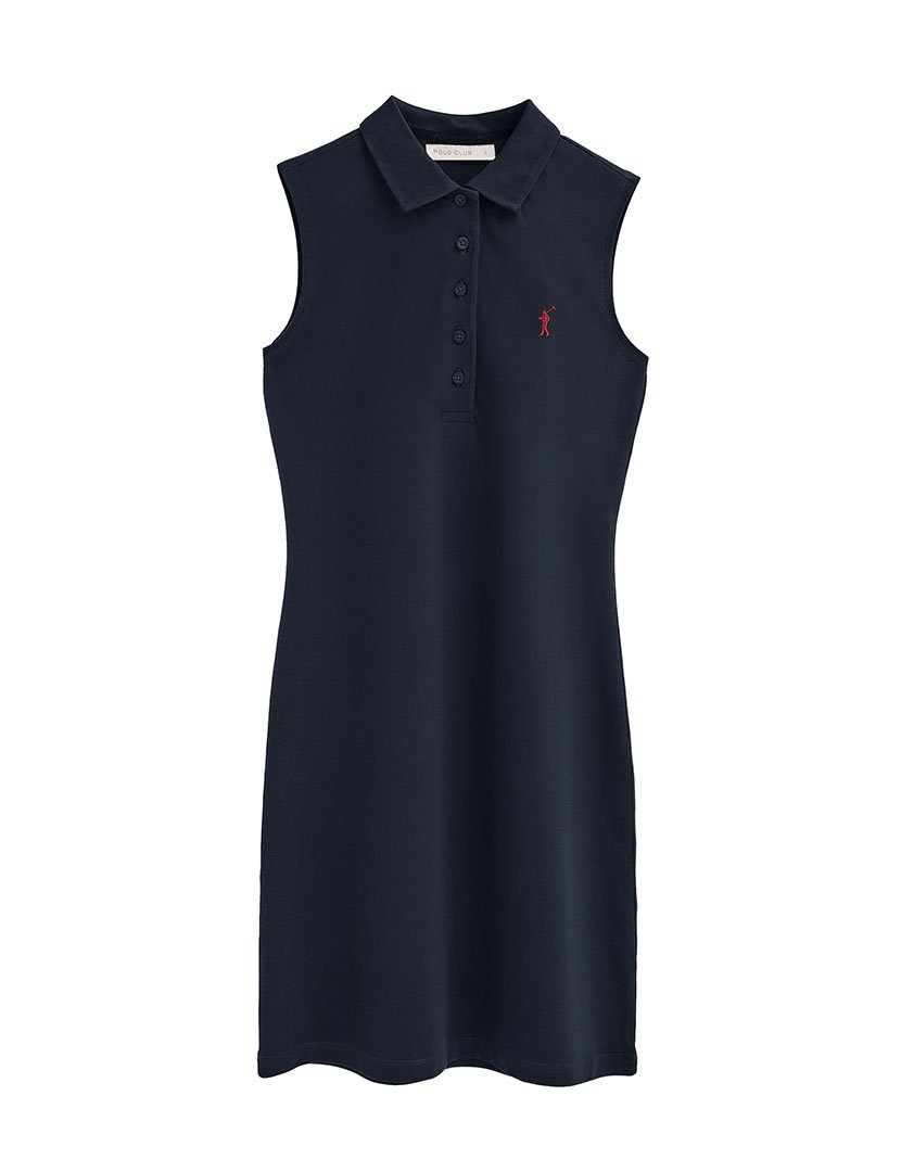Vestido Curto Slim Fit Azul