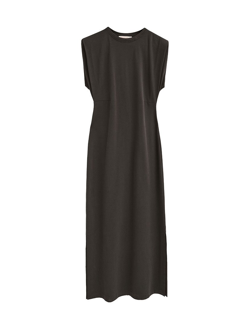 Vestido Comprido Regular Fit Cinzento