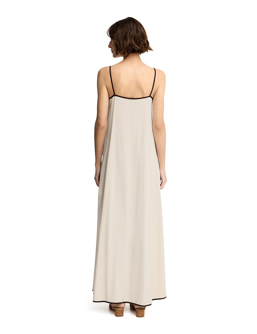 Vestido Comprido Loose Fit Branco