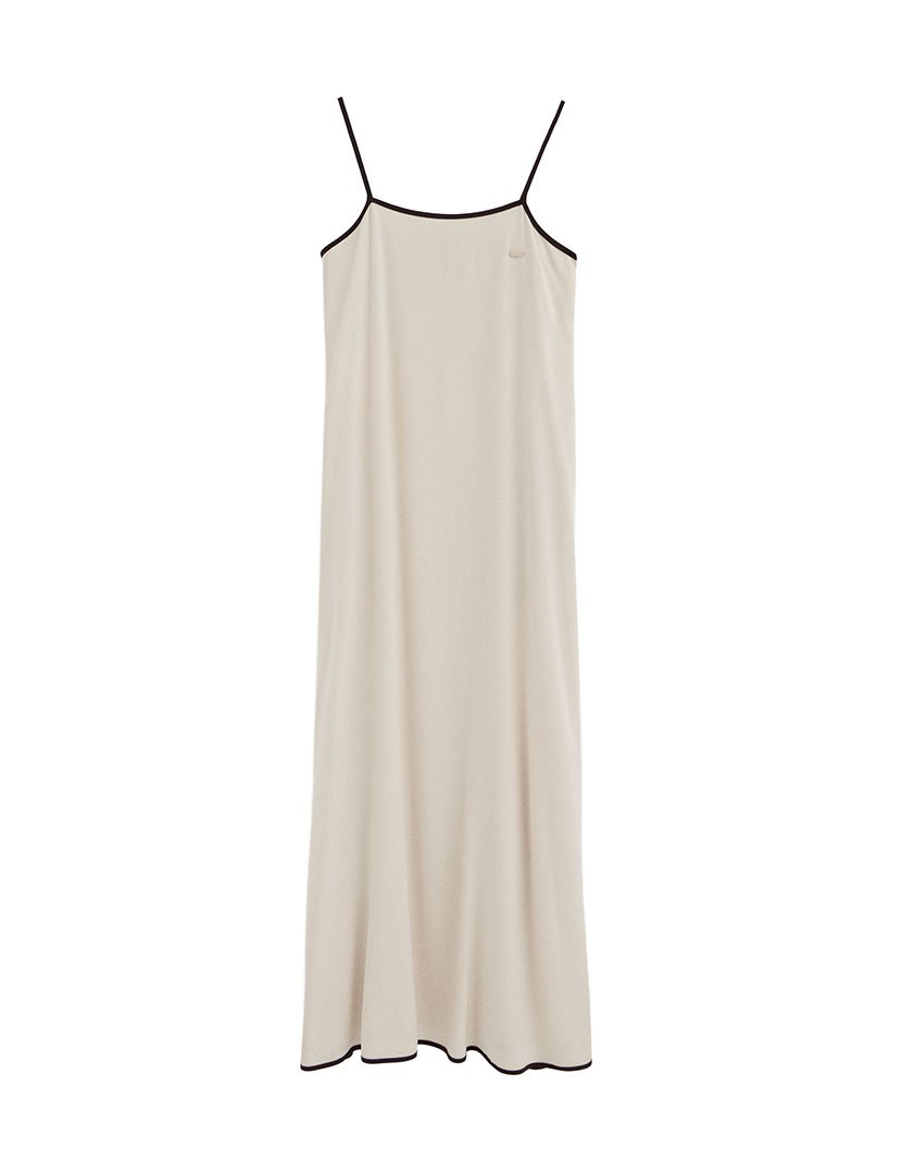 Vestido Comprido Loose Fit Branco