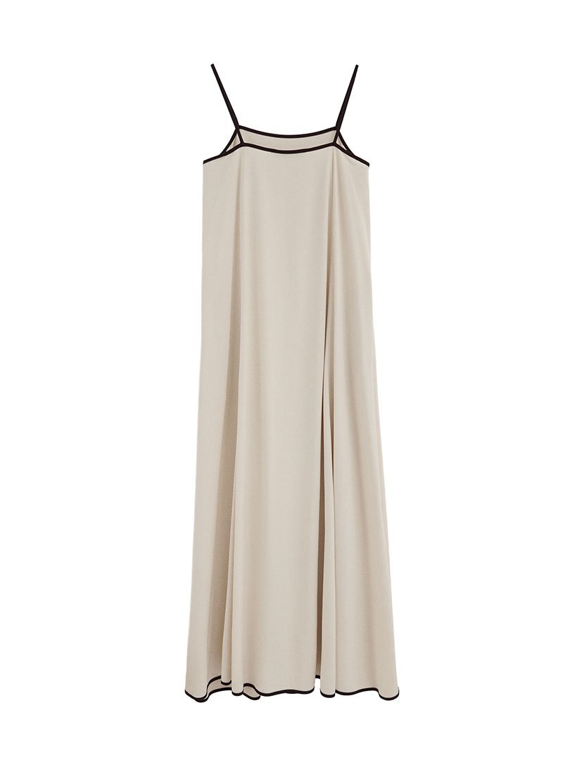 Vestido Comprido Loose Fit Branco