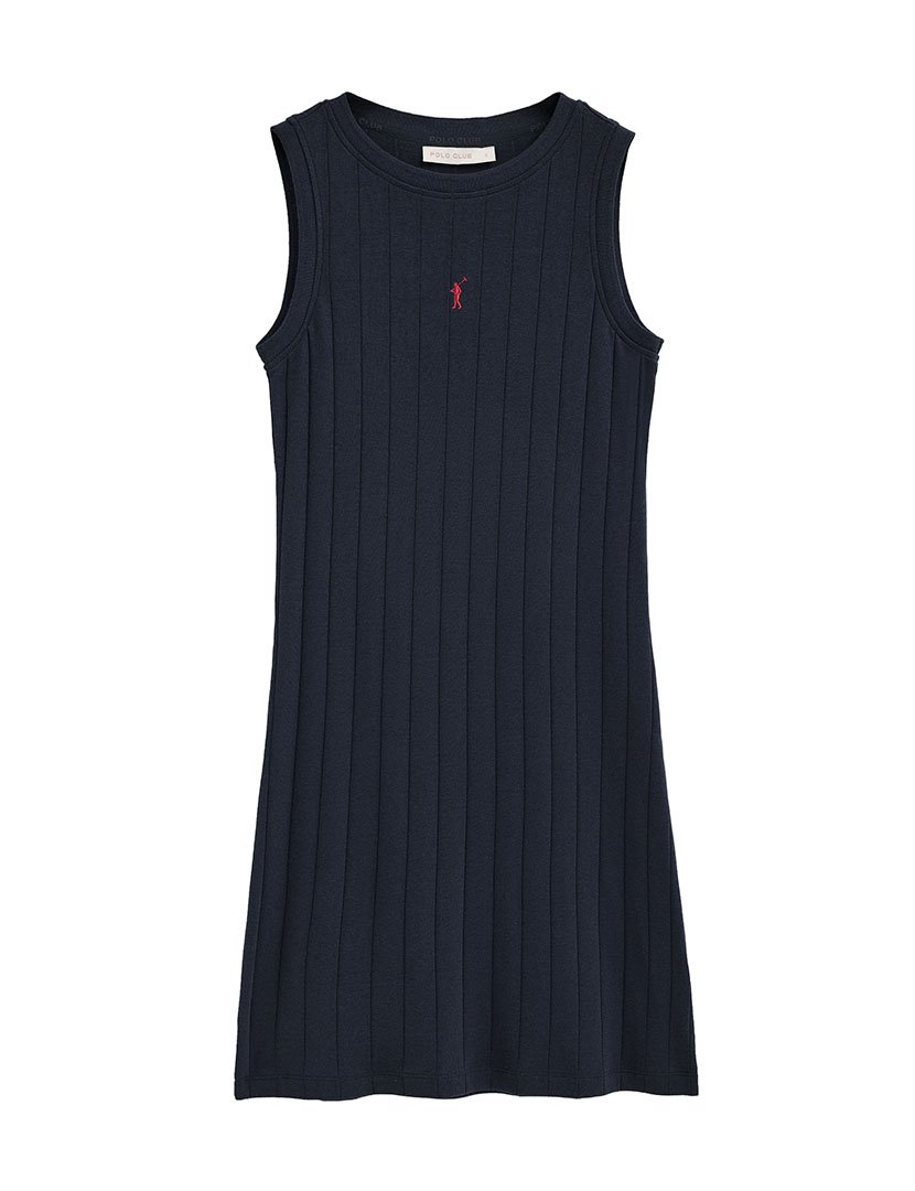 Vestido Curto Slim Fit Azul