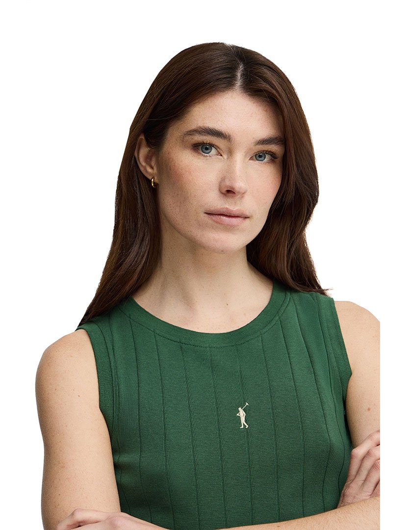 Vestido Curto Slim Fit Verde