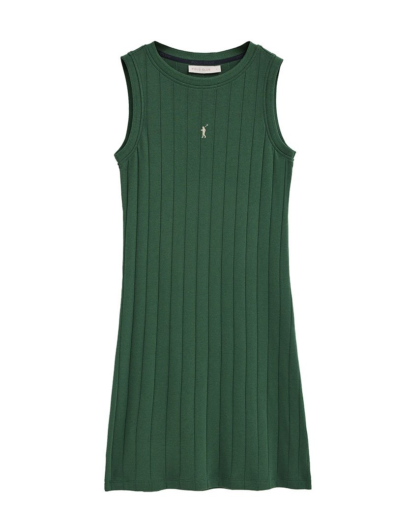 Vestido Curto Slim Fit Verde