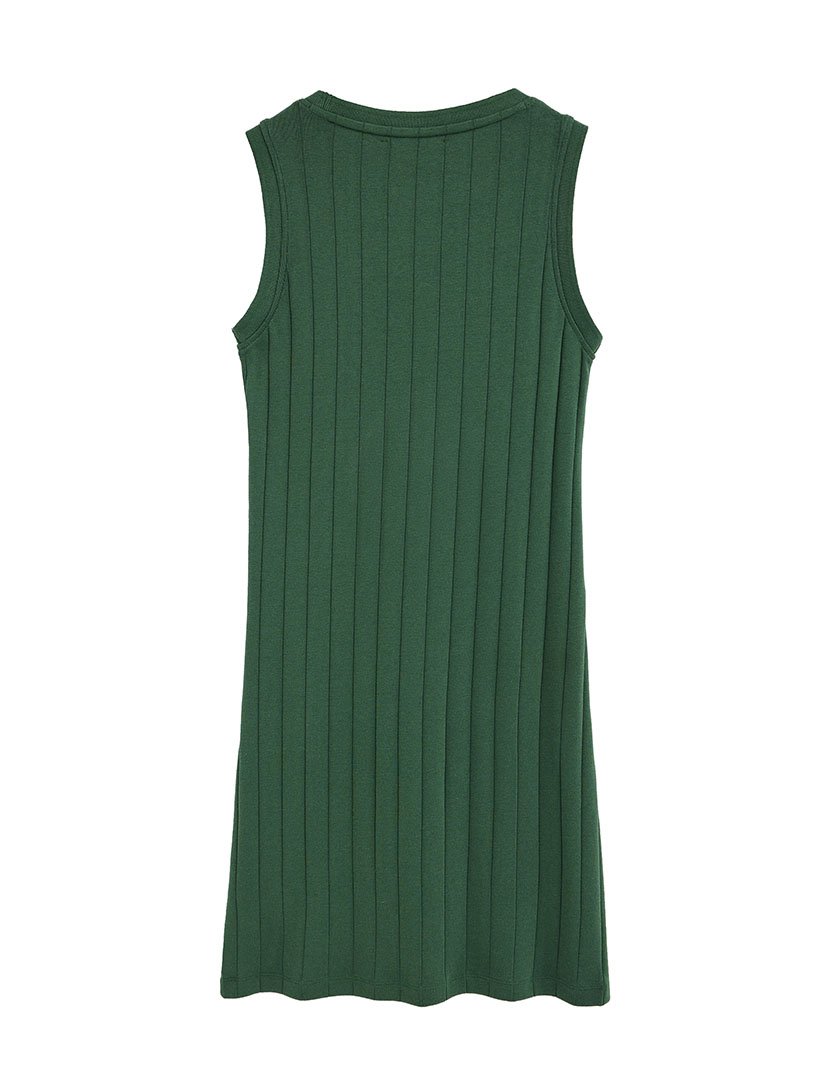 Vestido Curto Slim Fit Verde