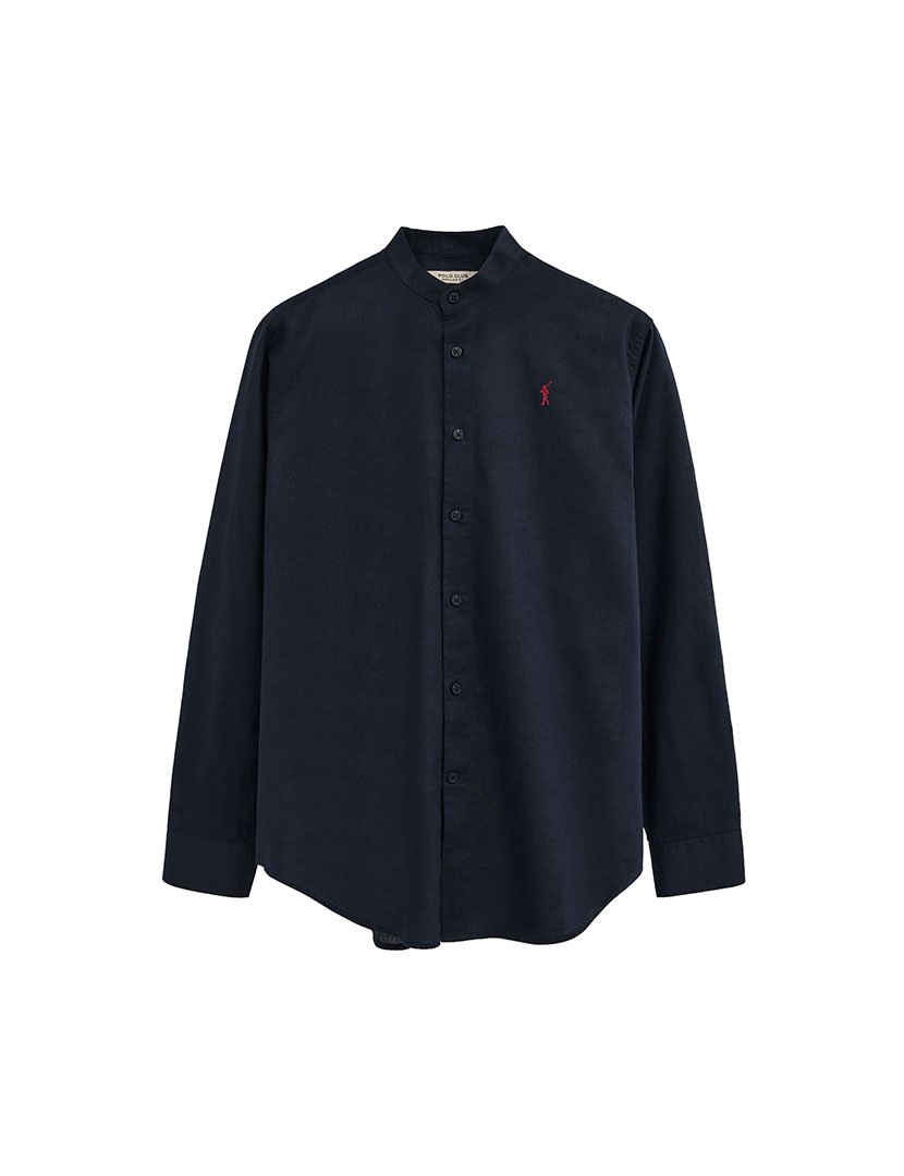 Camisa manga comprida Regular Fit Azul