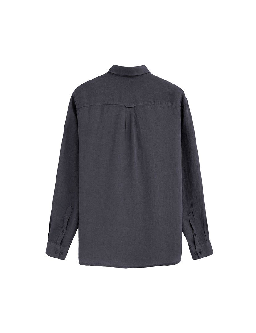 Camisa manga comprida Regular Fit Azul