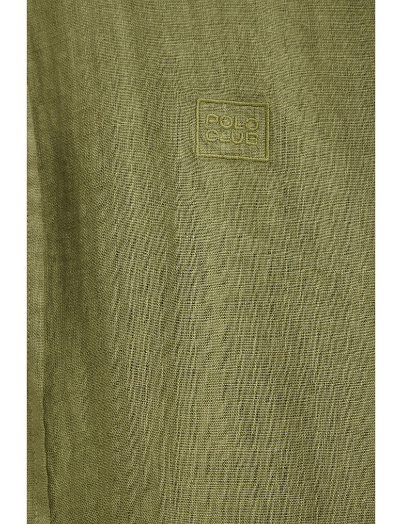 Camisa manga comprida Regular Fit Verde