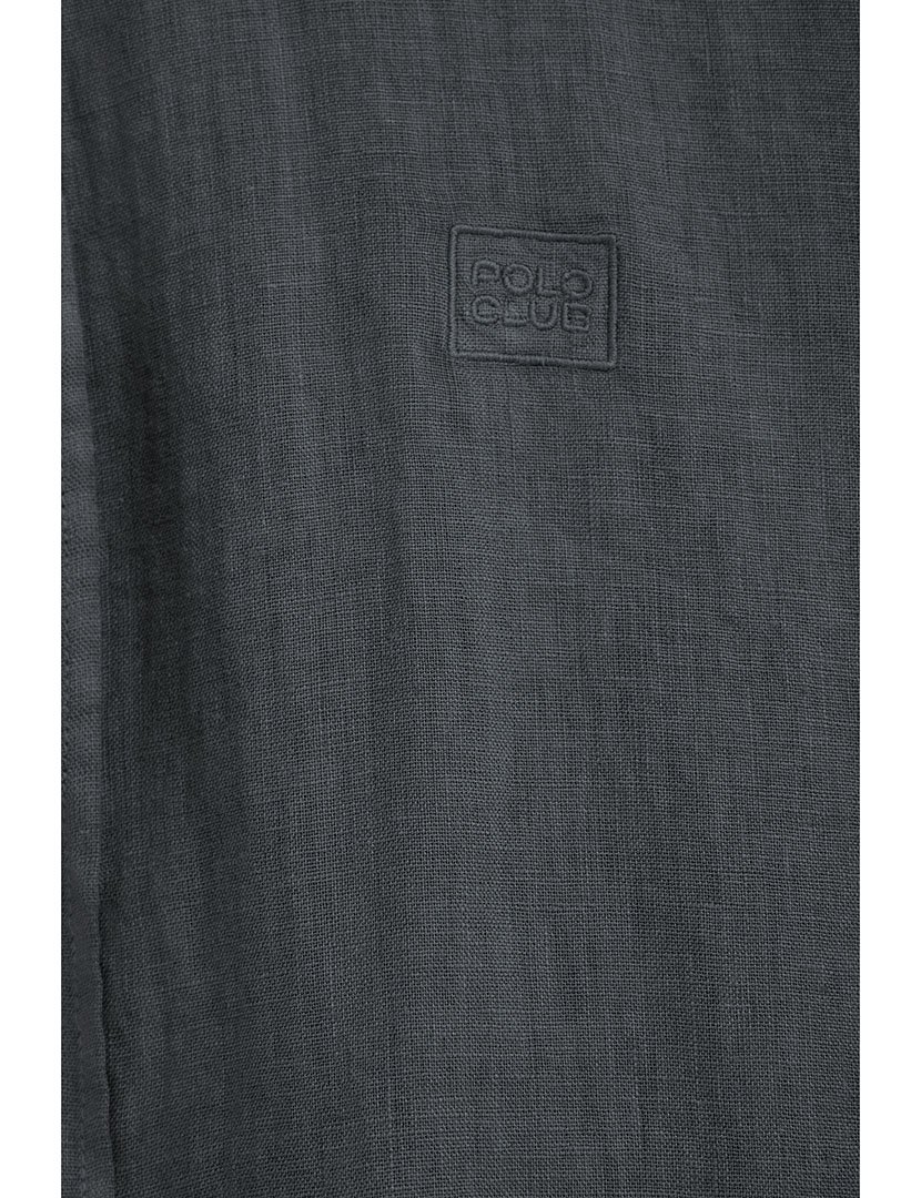 Camisa manga comprida Regular Fit Cinzento