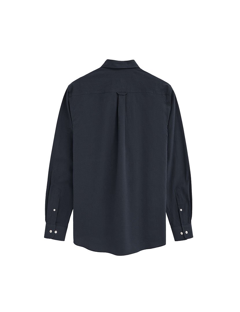 Camisa manga comprida Regular Fit Azul