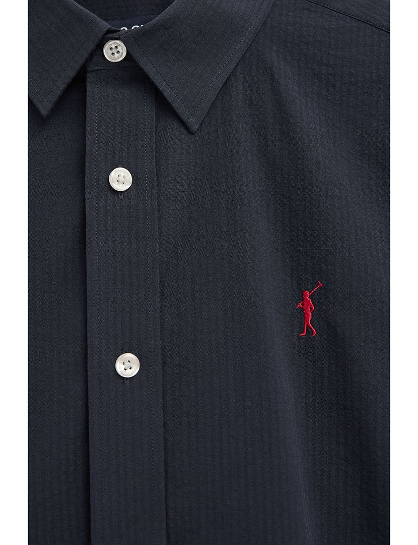 Camisa manga comprida Regular Fit Azul