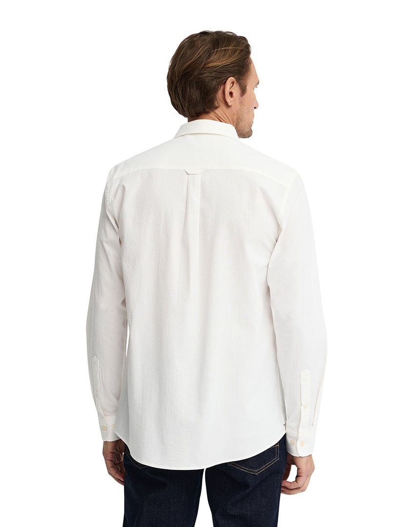 Camisa manga comprida Regular Fit Branco