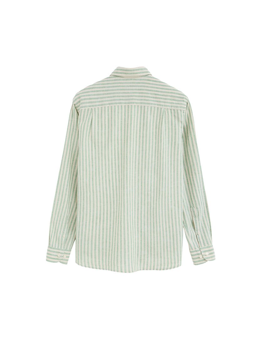 Camisa manga comprida Regular Fit Verde