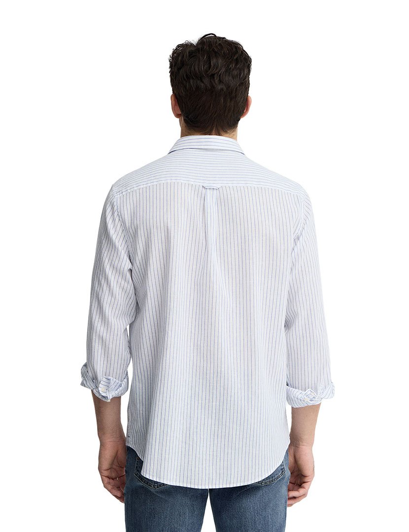 Camisa manga comprida Regular Fit Branco