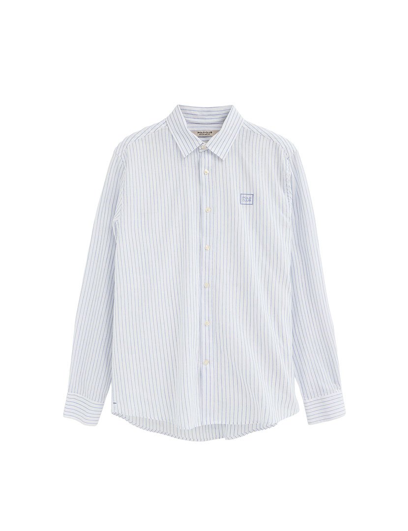 Camisa manga comprida Regular Fit Branco