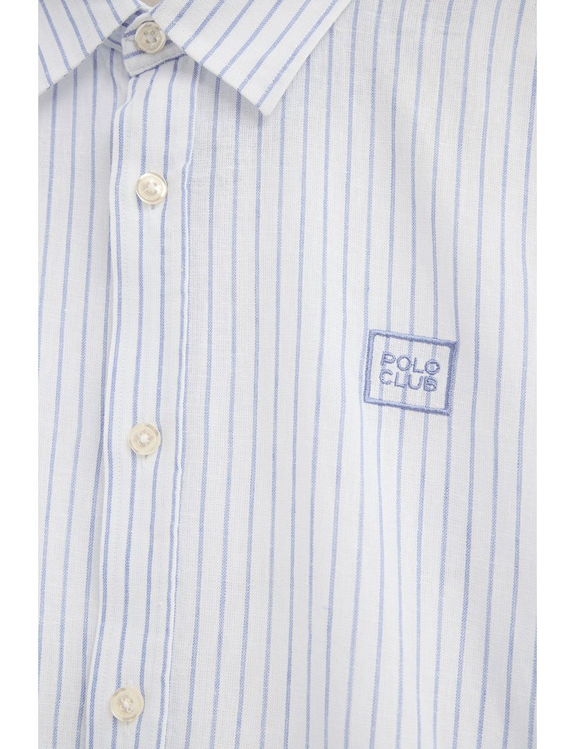 Camisa manga comprida Regular Fit Branco