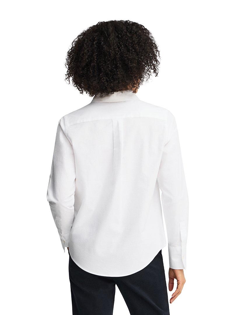 Camisa manga comprida Regular Fit Branco