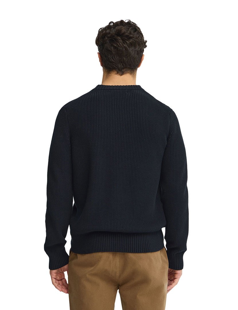 Pullover GG7 Relaxed Fit Azul