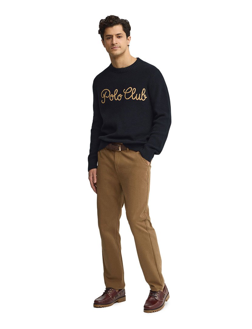 Pullover GG7 Relaxed Fit Azul