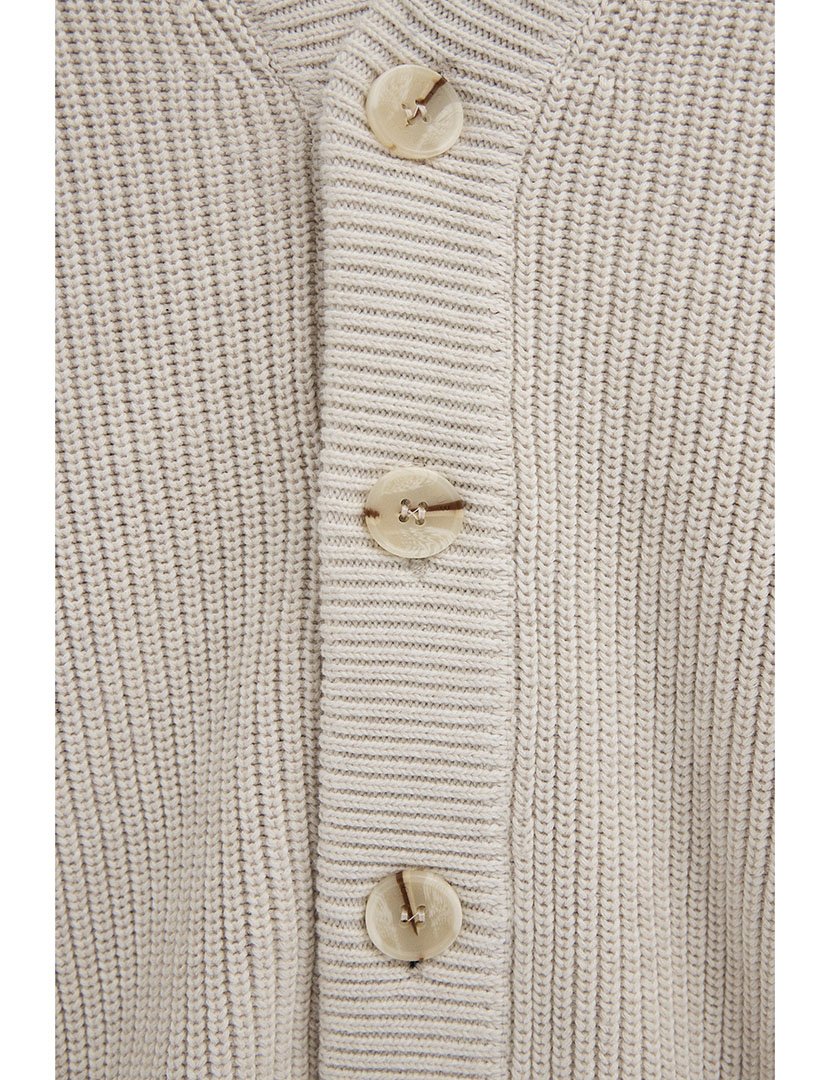 Cardigan GG7 Loose Fit Bege