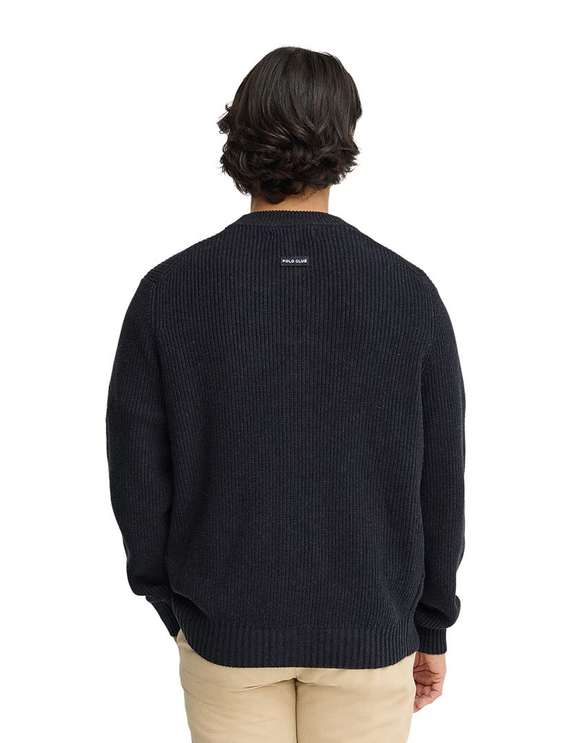 Cardigan GG7 Loose Fit Azul