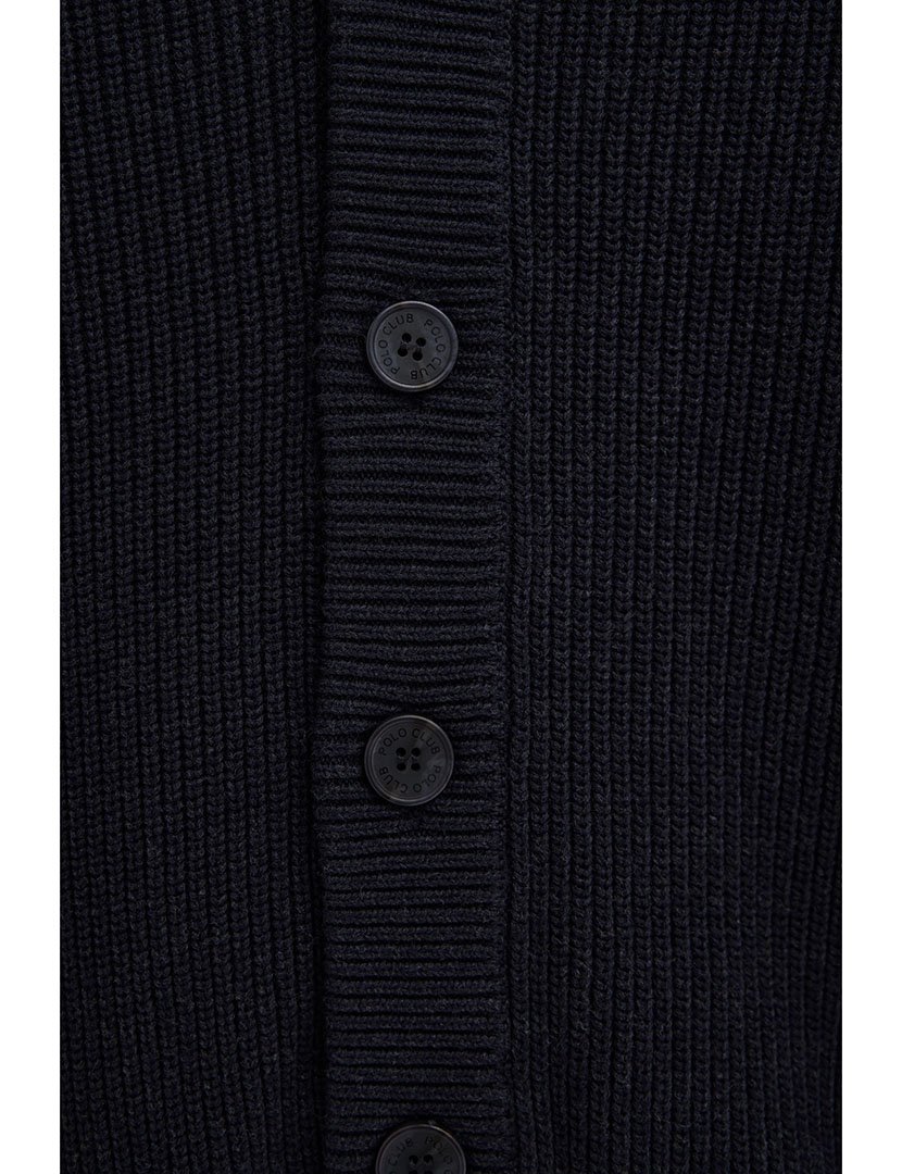 Cardigan GG7 Loose Fit Azul
