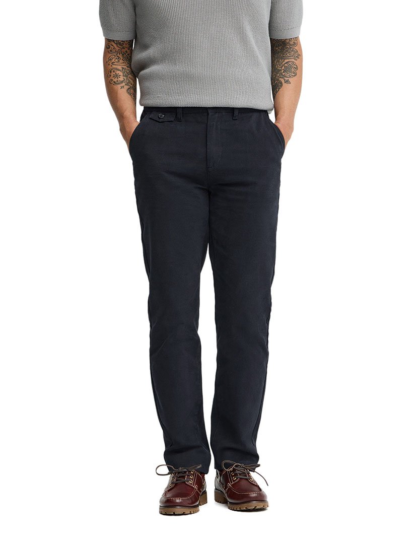 Calças Chino Regular Fit Azul