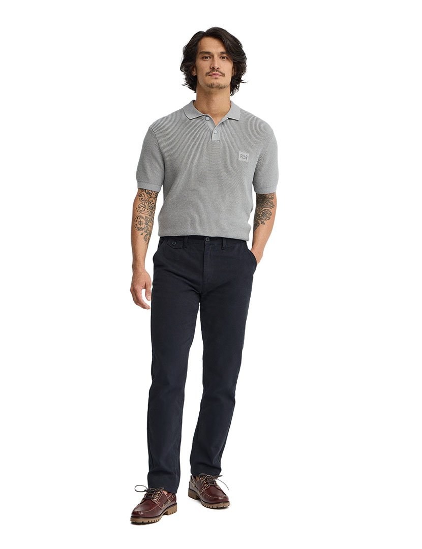 Calças Chino Regular Fit Azul