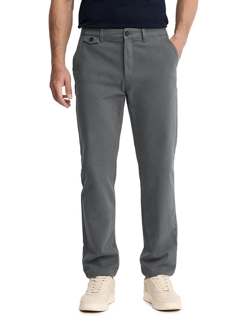 Calças Chino Regular Fit Cinzento