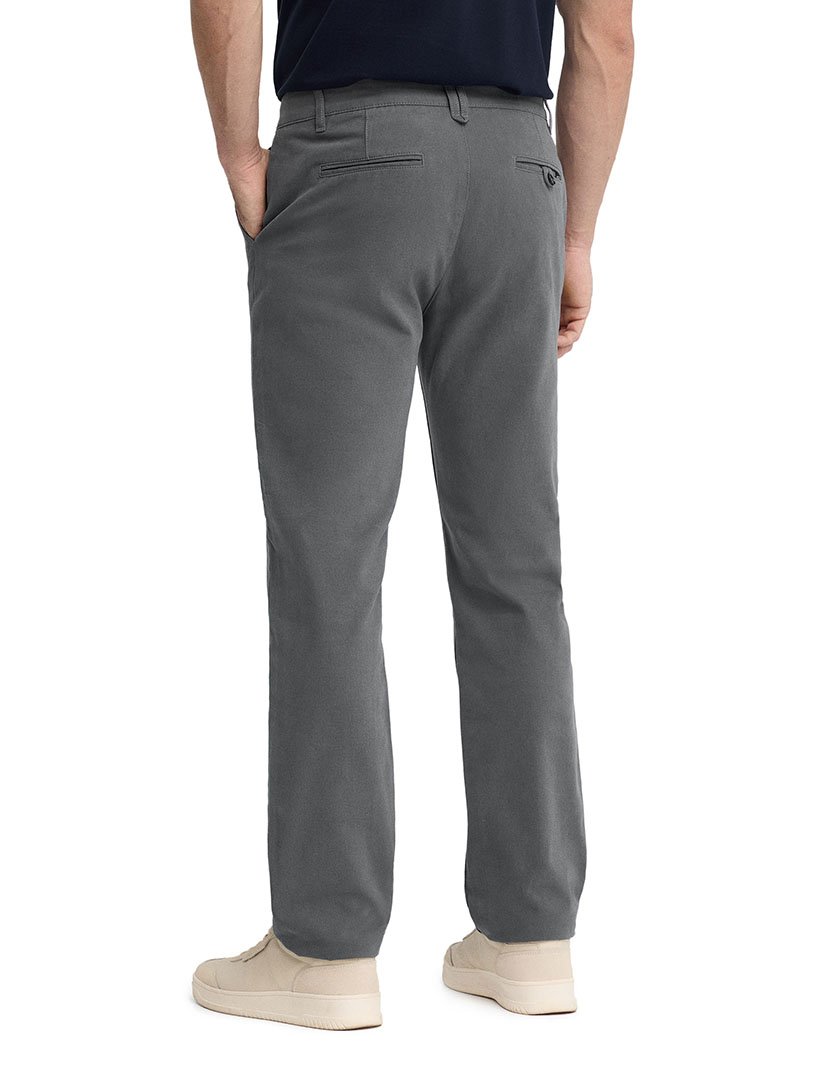 Calças Chino Regular Fit Cinzento