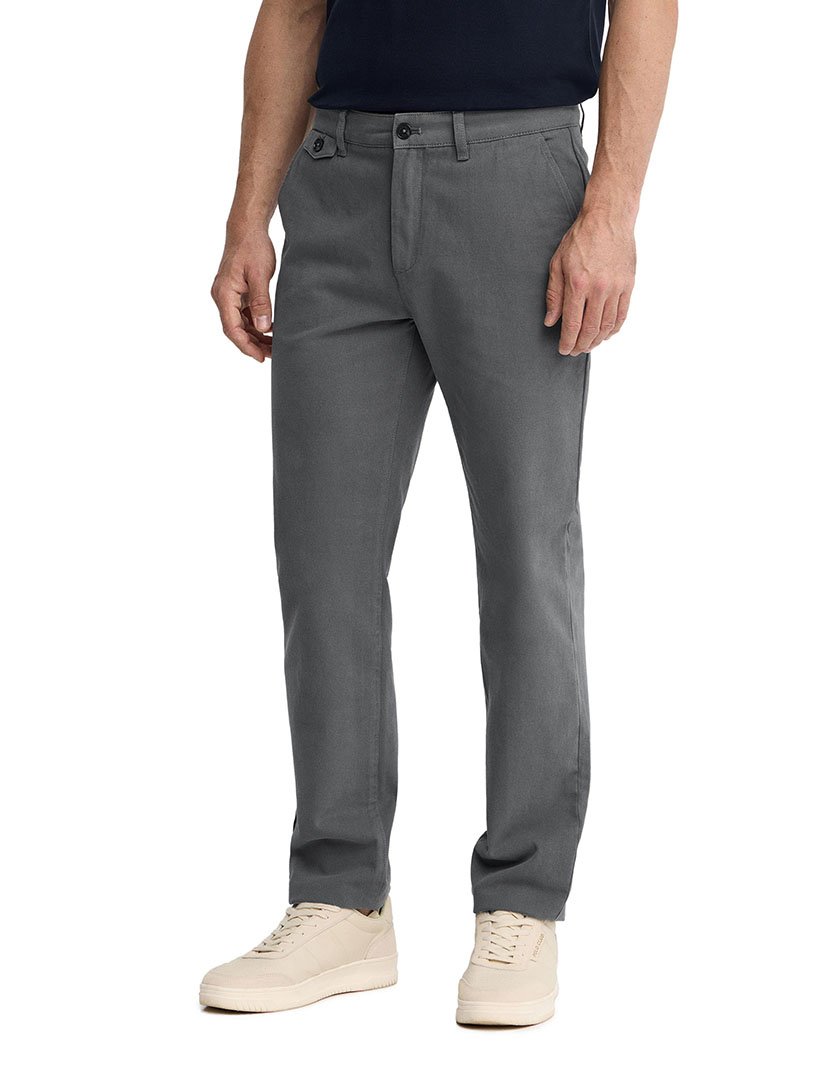 Calças Chino Regular Fit Cinzento