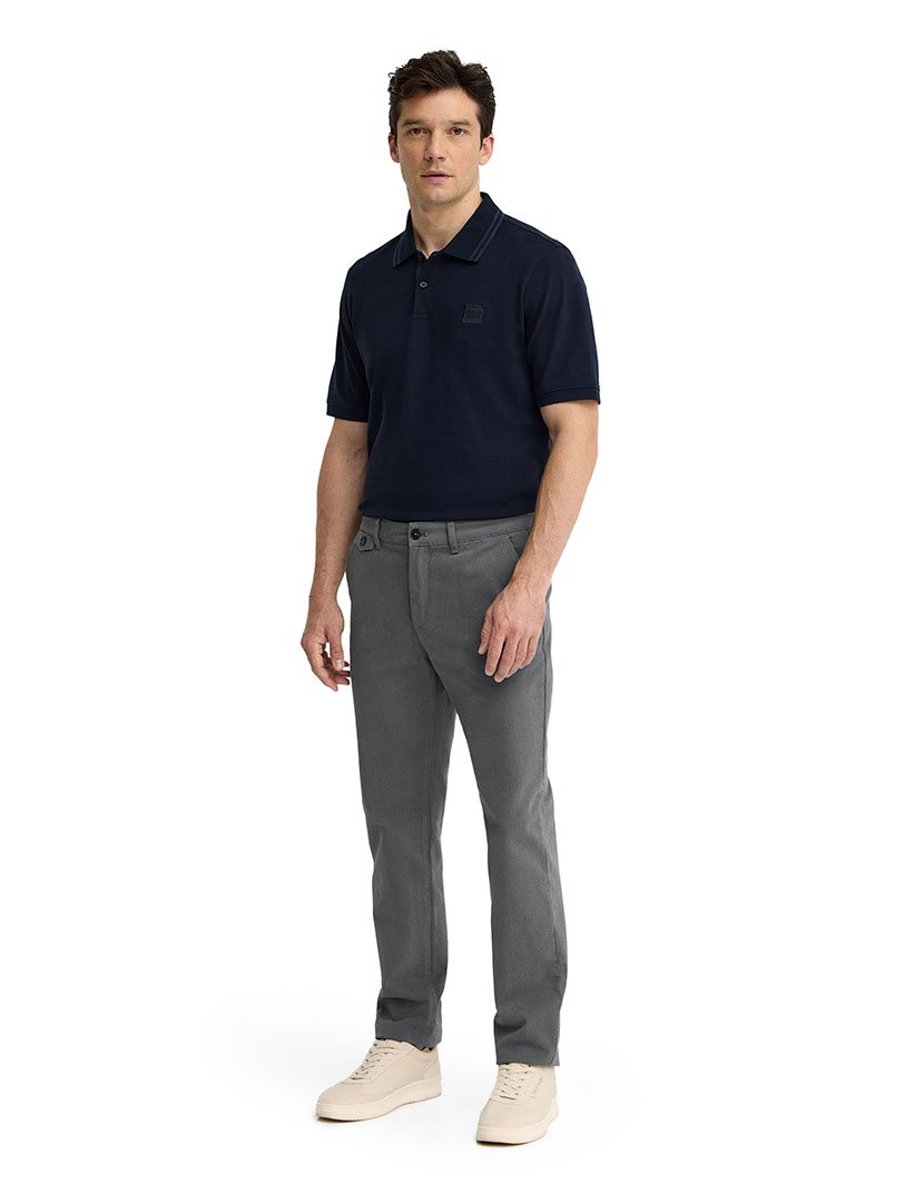 Calças Chino Regular Fit Cinzento