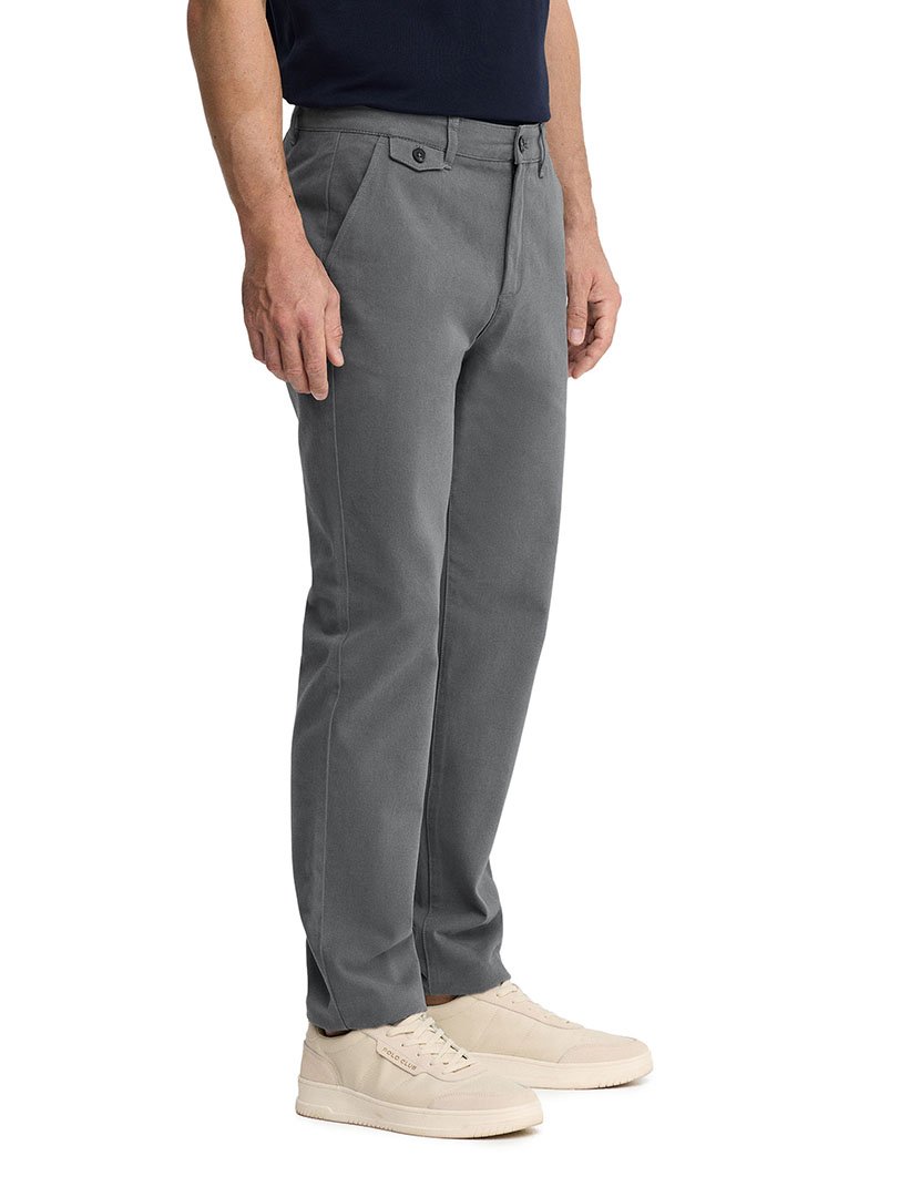Calças Chino Regular Fit Cinzento