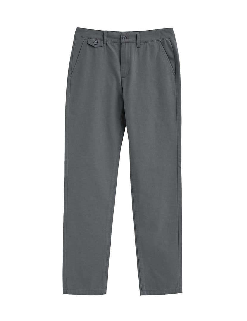 Calças Chino Regular Fit Cinzento