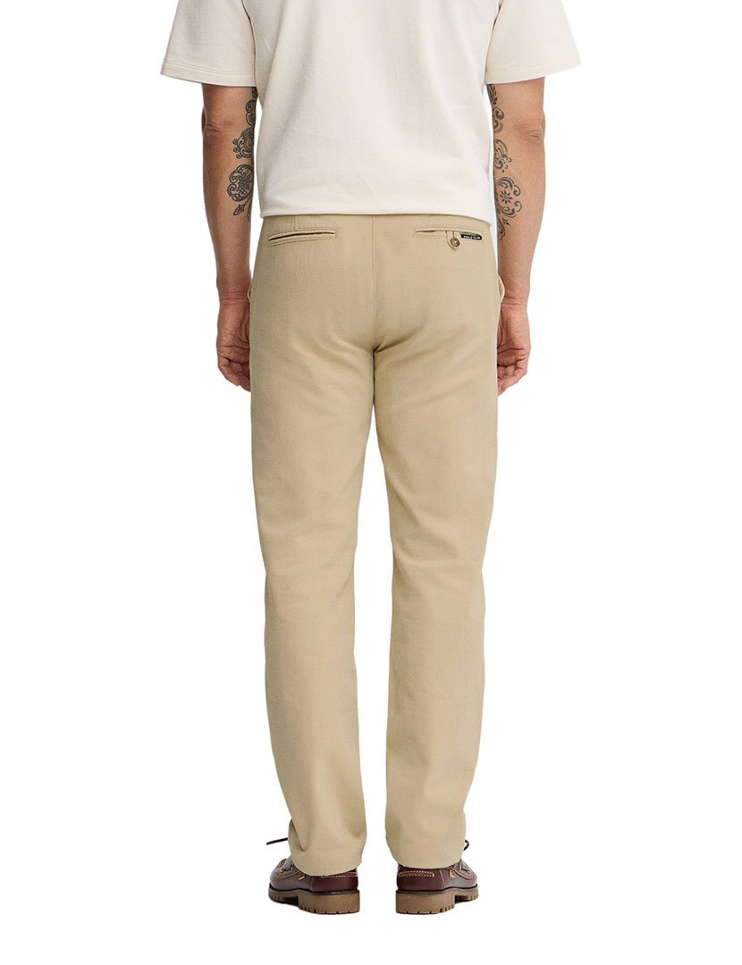 Calças Chino Regular Fit Bege