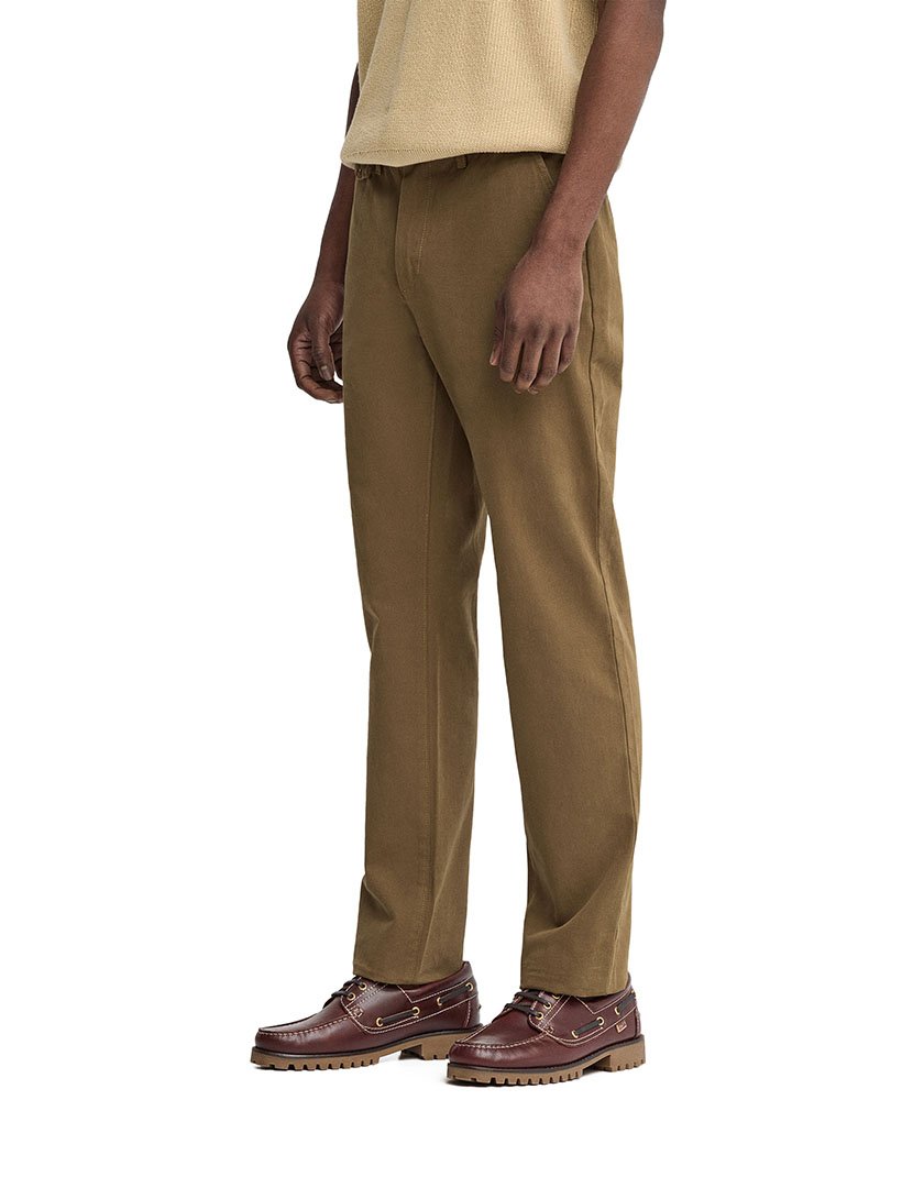 Calças Chino Regular Fit Camel