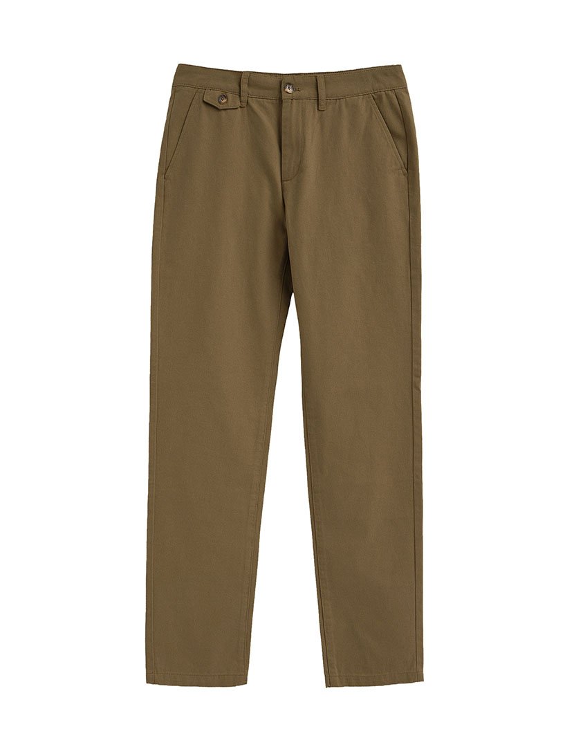 Calças Chino Regular Fit Camel