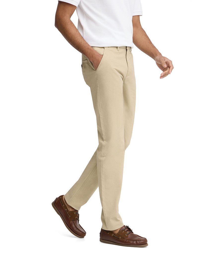 Calças Chino Slim Fit Bege