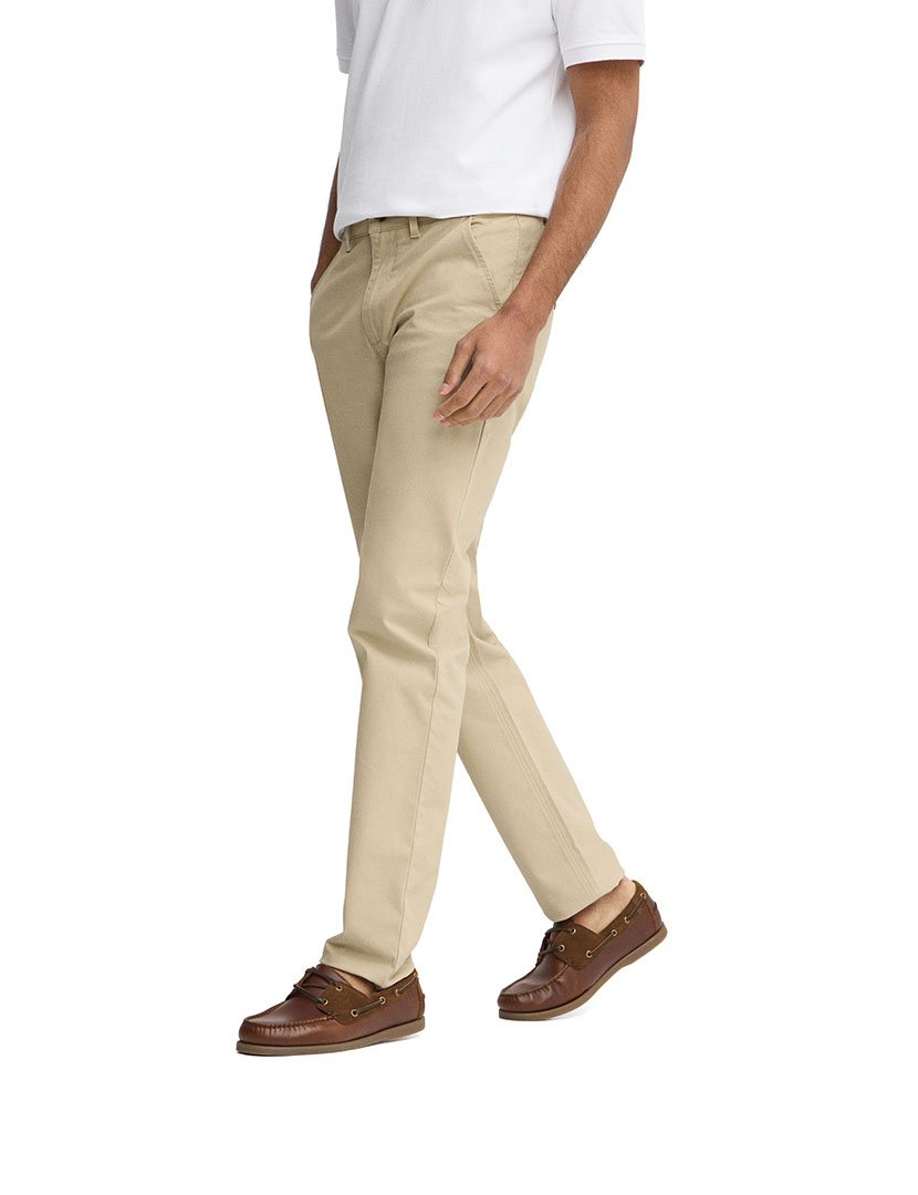 Calças Chino Slim Fit Bege