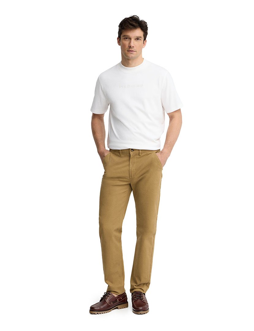 Calças Chino Slim Fit Camel