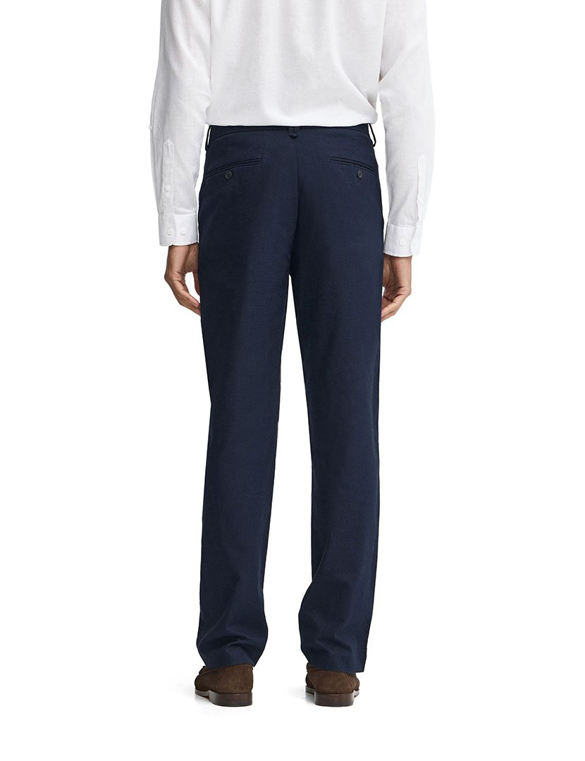 Calças Chino Regular Fit Azul