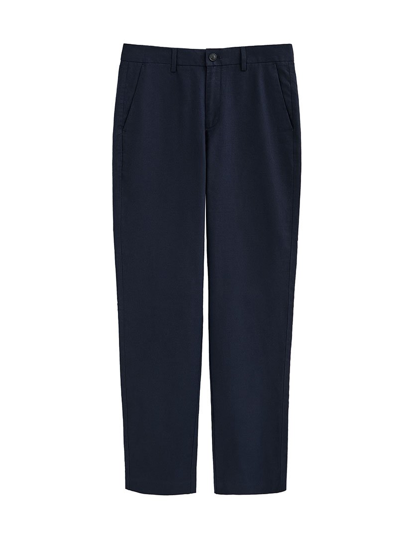 Calças Chino Regular Fit Azul