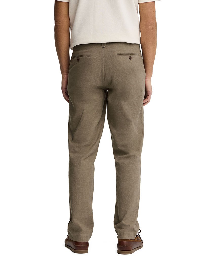 Calças Chino Regular Fit Verde Khaki