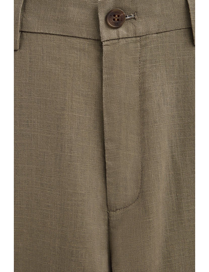 Calças Chino Regular Fit Verde Khaki