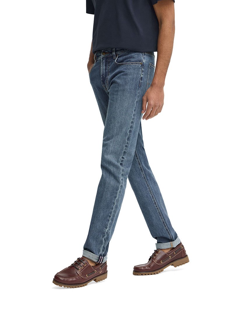 Calças de Ganga Slim Fit Azul
