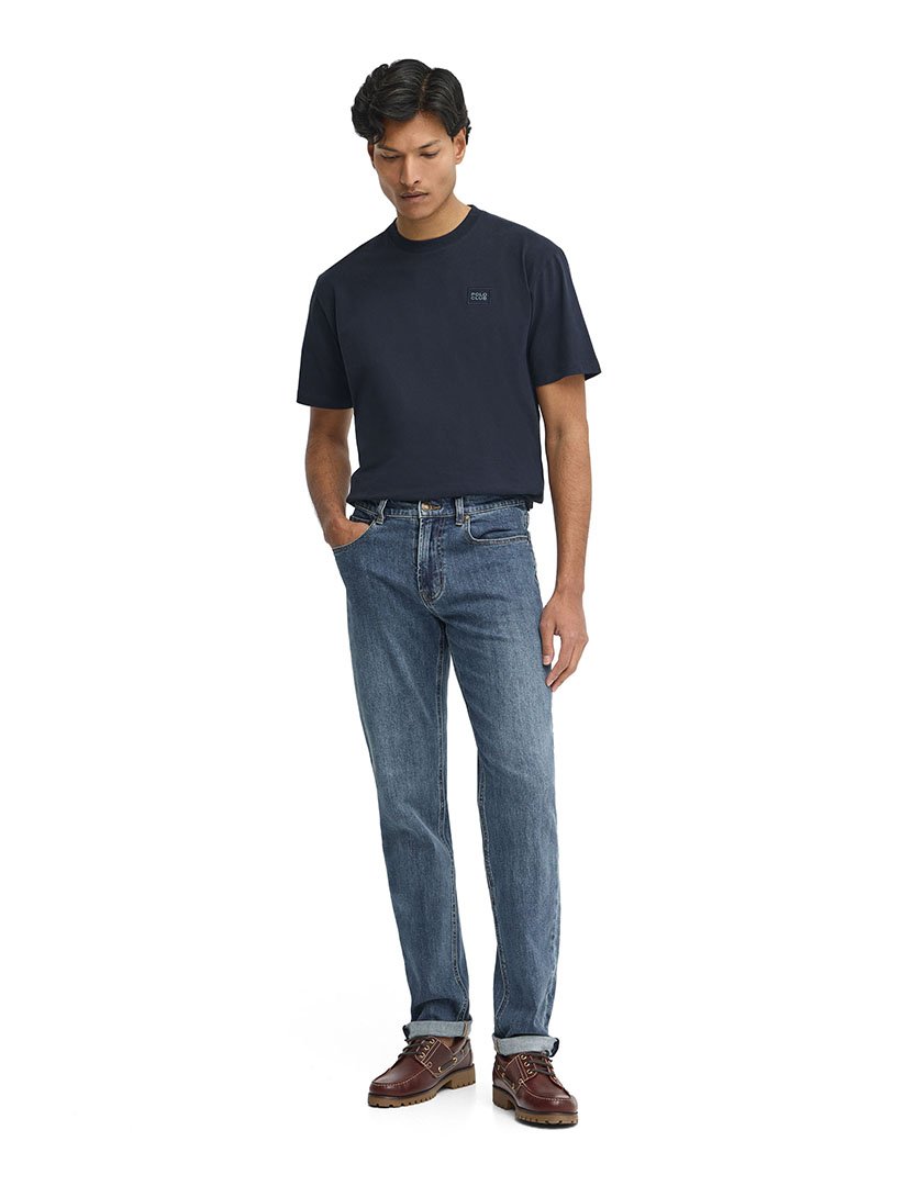 Calças de Ganga Slim Fit Azul