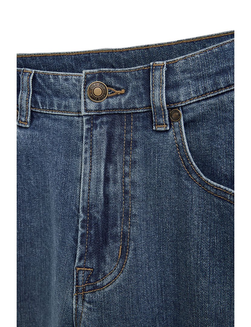 Calças de Ganga Slim Fit Azul
